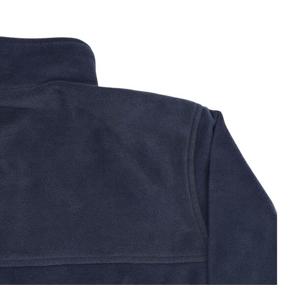 Columbia Jacket Mens Large Navy Blue Full Zip Fleece Outdoors Steens Mountain - Picture 10 of 12